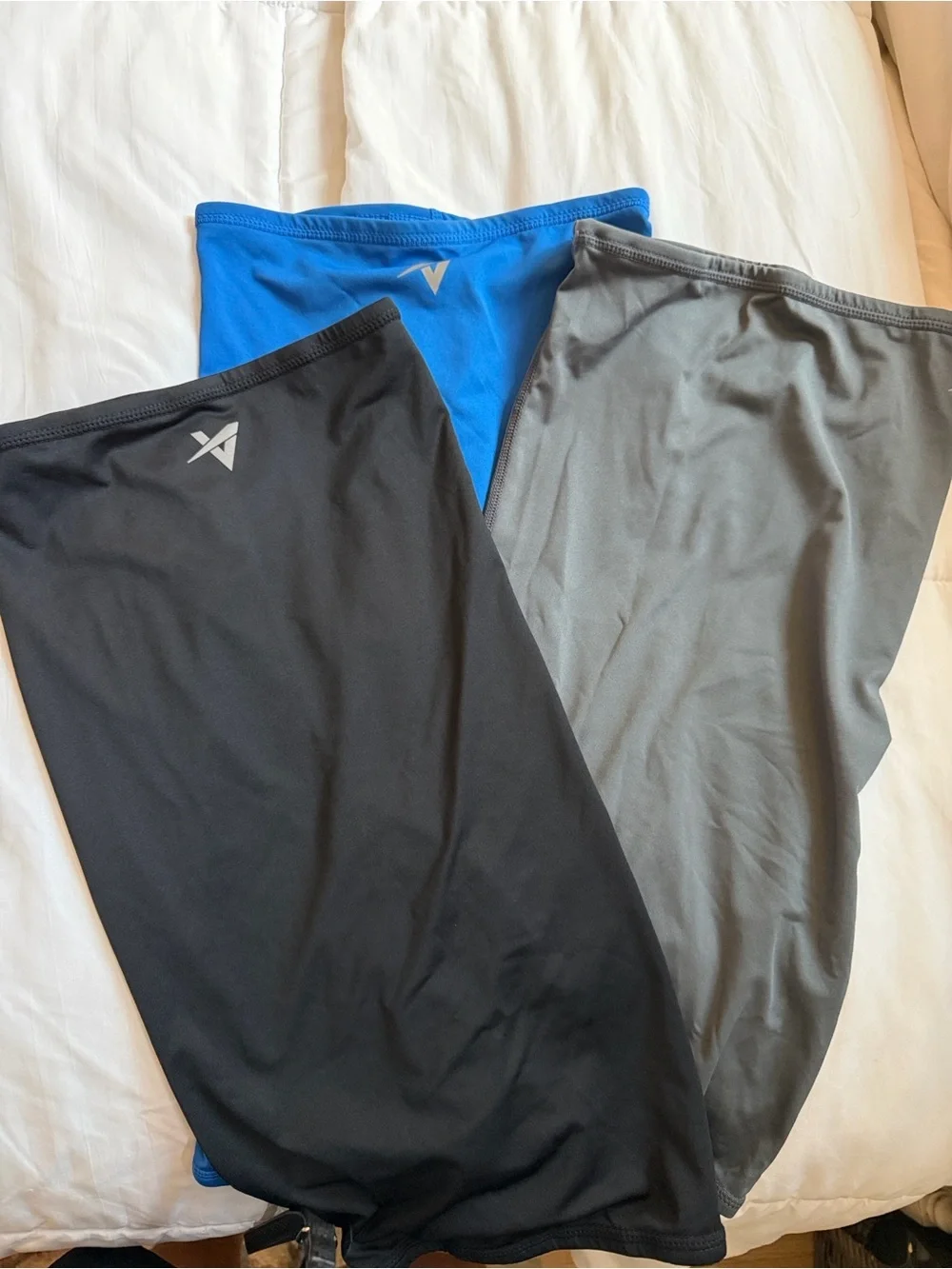 Black Cooling Face Gaiter - 3 Pack